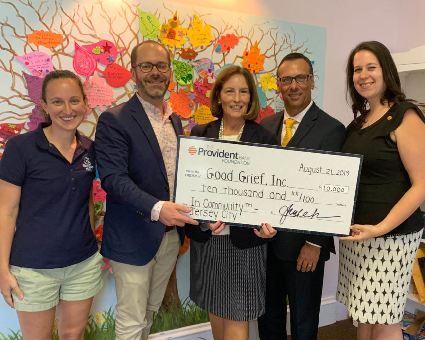 Good Grief Awarded $10,000 Major Grant from The Provident Bank Foundation